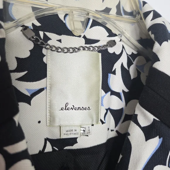 Anthropologie Elevenses Florilege Trench Coat 8 - Picture 4 of 7